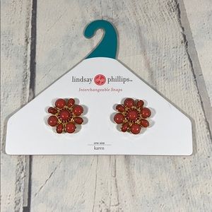 Lindsay-Phillips Karen Interchangeable Snaps Coral